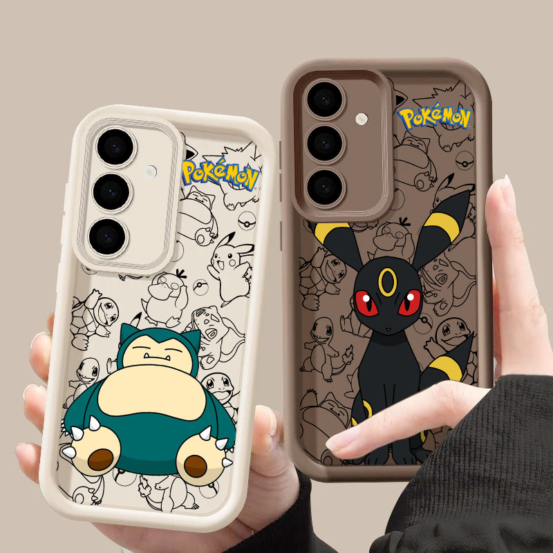 Samsung Galaxy S25 - Coque de protection Snorlaxs Umbreons P-Pokemons