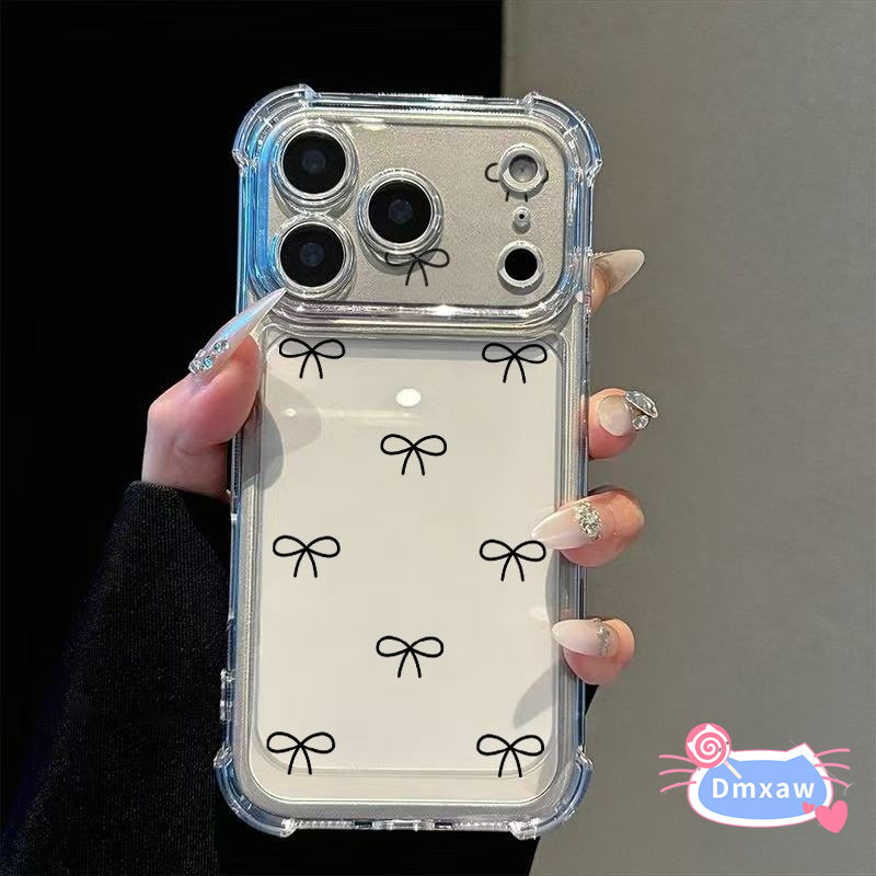 Realme C67 - Coque Simple avec Nœud Noir pour