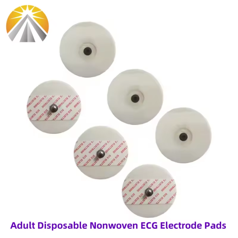 Ecg Patch Monitor - 50 Électrodes ECG jetables 55x55 mm,